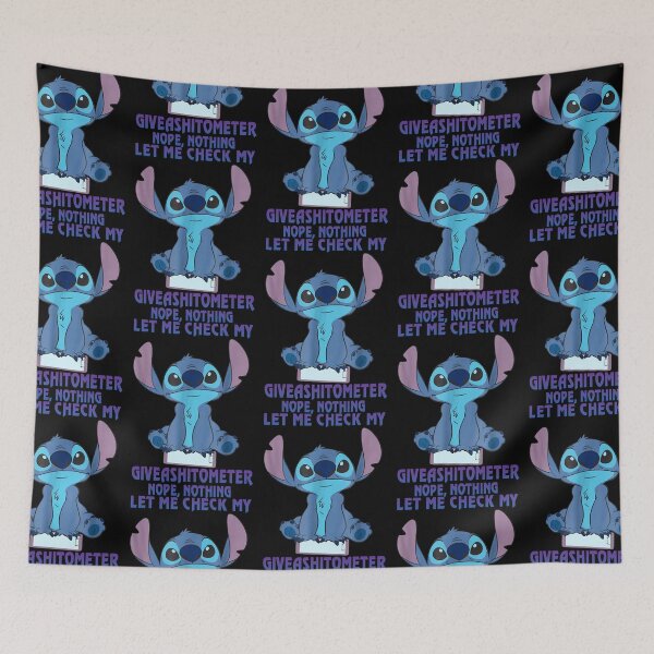 Item preview, Stitch Let Me Check My Giveashitometer Nope Nothing Funny  designed and sold by cortlandshetley.
