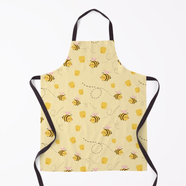 Item preview, Kawaii spring bees flying with honeycombs designed and sold by CervantesArte20.