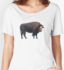 Mark Ruffalo? Mark Buffalo. Women's Relaxed Fit T-Shirt