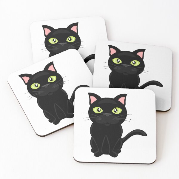 Item preview, black cat designed and sold by TheDillen.