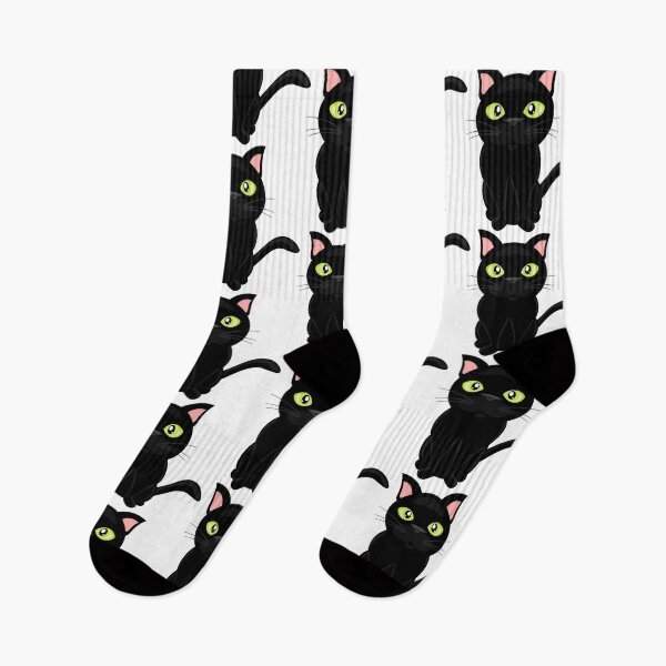Item preview, black cat designed and sold by TheDillen.