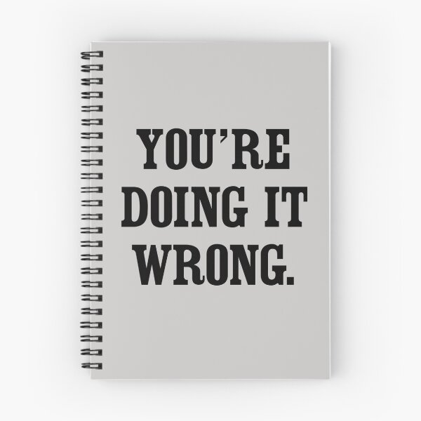 Item preview, You're doing it wrong designed and sold by keepers.