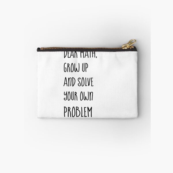 Item preview, Dear Math Solve Your Own Problems designed and sold by DynastyArt.