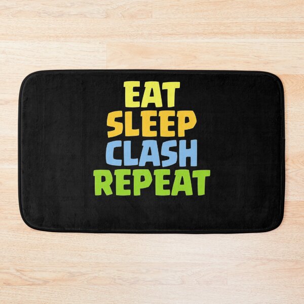 Item preview, Eat Sleep Clash Repeat Funny Gift designed and sold by Christmantvp.