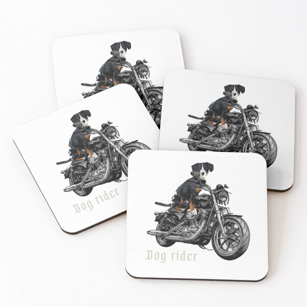 Item preview, Dog on motorcycles  designed and sold by MadTripStudio.