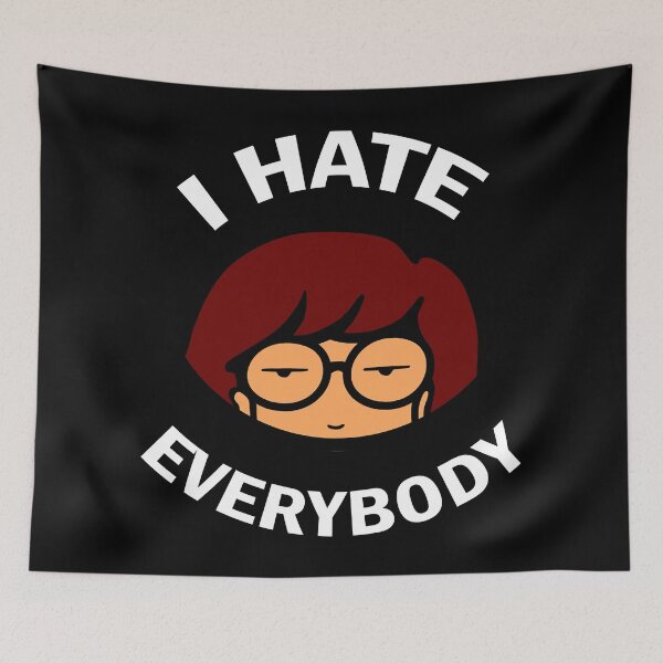 Item preview, Wonder Daria Movie Strong Woman Bravery I Hate Everybody designed and sold by DariaWonderful.