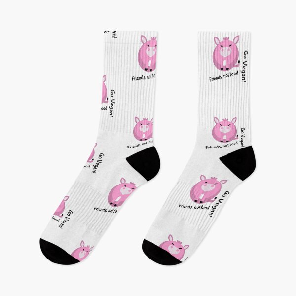 Item preview, Friends not food Go Vegan designed and sold by FabulousBites.