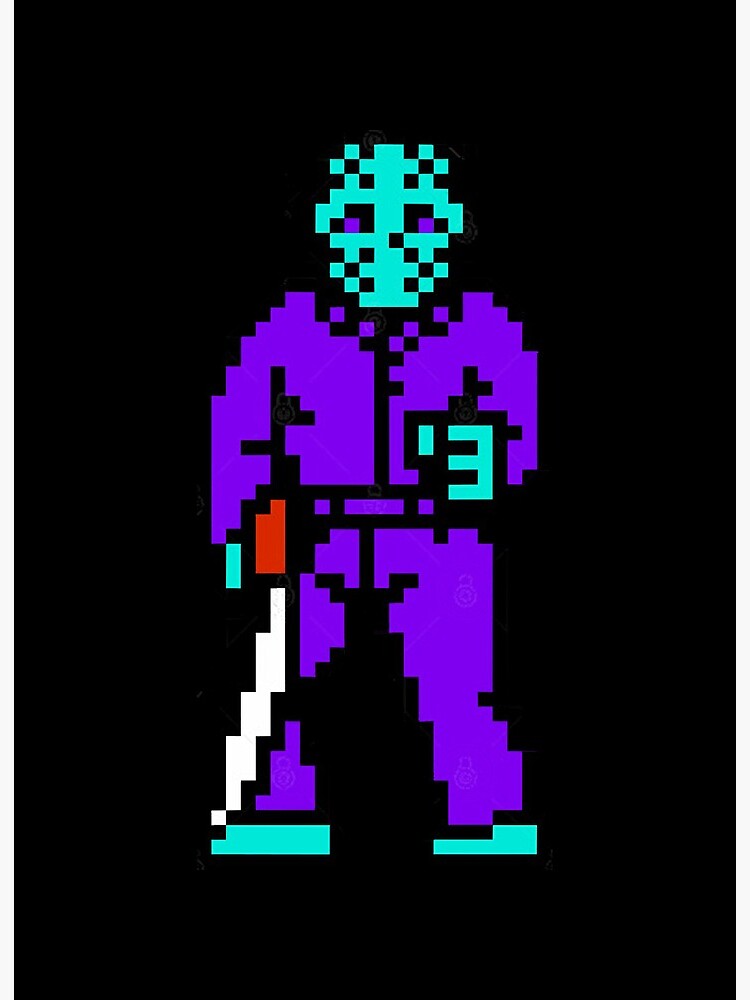 8 Bit Jason Friday the 13th NES A Nightmare on Elm Street 