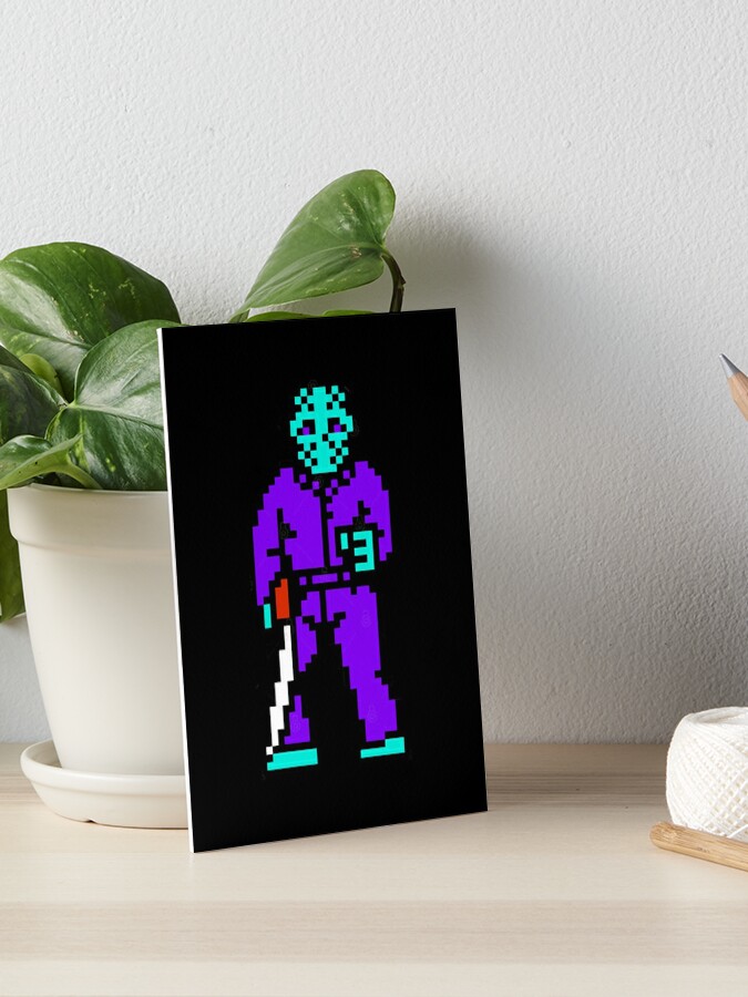 Perler, Office, Freddy Krueger Pixel Art Magnet