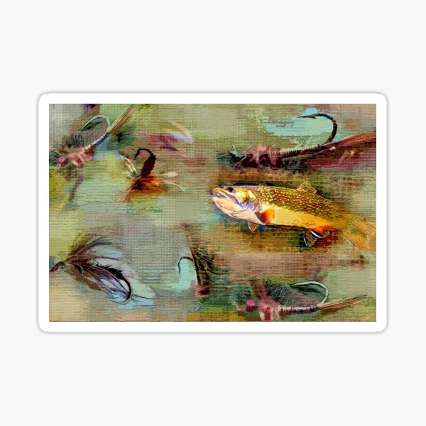 Gone Fishin' Sticker