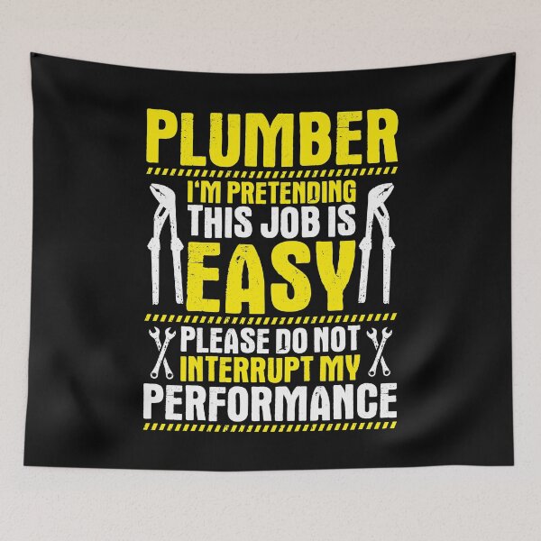 Item preview, Plumber Plumbing Plunger Pipe Fitter Pipefitter designed and sold by Krautshirts.