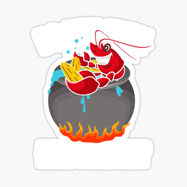 Crawfish Boil Do You Even Boil Breaux Funny Crawdaddy Cajun Sticker