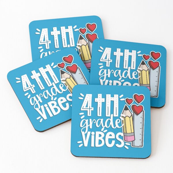 Item preview, Fourth (4th) Grade Vibes Cute Text and Graphic Design For Fourth Grader  designed and sold by NightGleam.