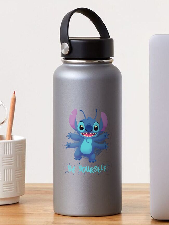 Be Yourself // Cute Stitch, 90s Kid, Experiment 626, Ohana - Stitch -  Sticker