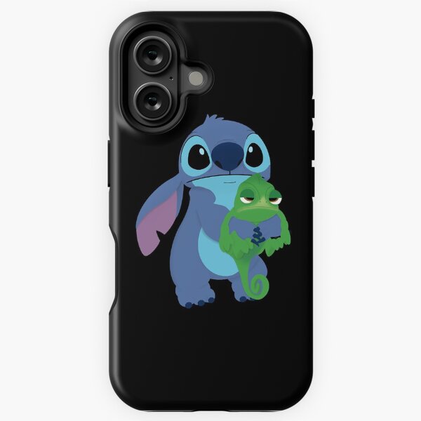 Vista previa del artículo con la obra «Stitch y Pascal», diseñado y vendido por cortlandshetley.