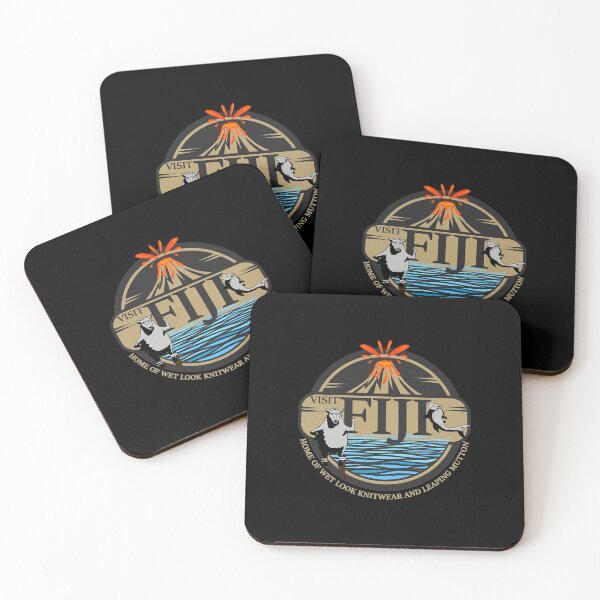 Item preview, Visit Fiji - Home of Wet Look Knitwear and Leaping Mutton  designed and sold by olacassandra.
