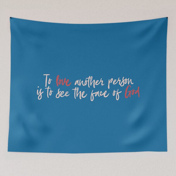 Item preview, to love another person is to see the face of god designed and sold by thirteen13co.