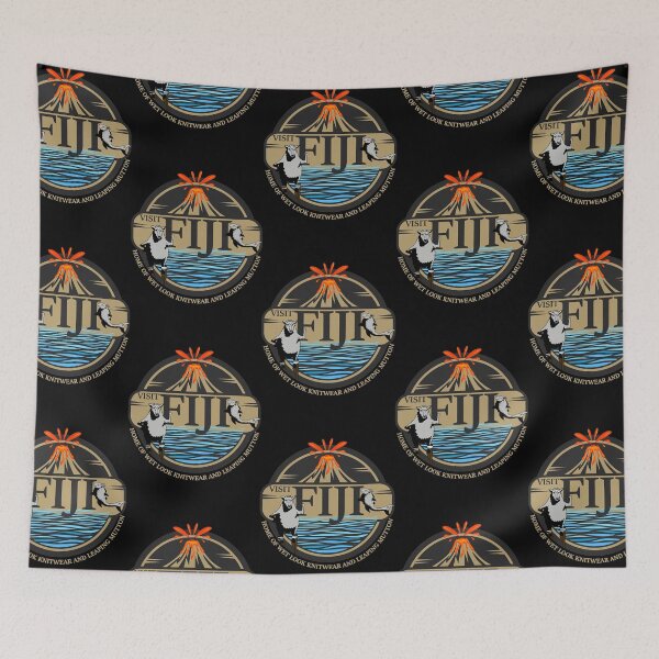 Item preview, Visit Fiji - Home of Wet Look Knitwear and Leaping Mutton  designed and sold by olacassandra.
