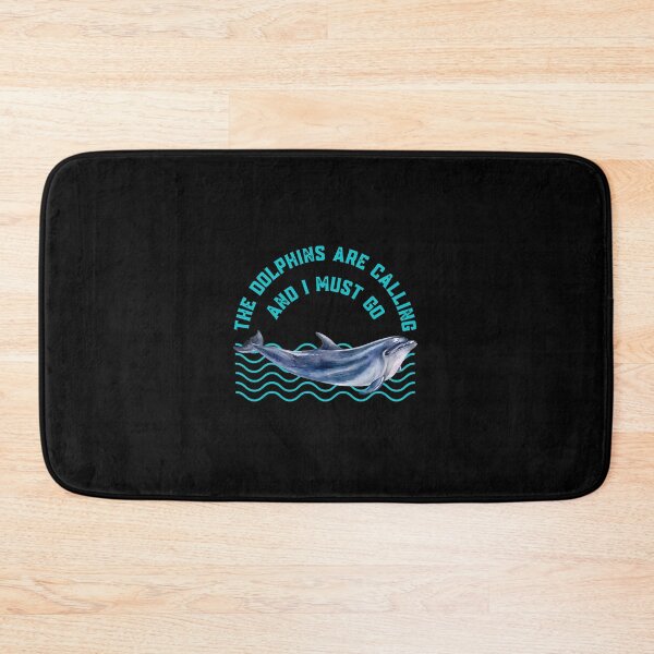 Item preview, The Dolphins Are Calling and I Must Go Dolphin Lovers Gift  designed and sold by ishanbaghda.