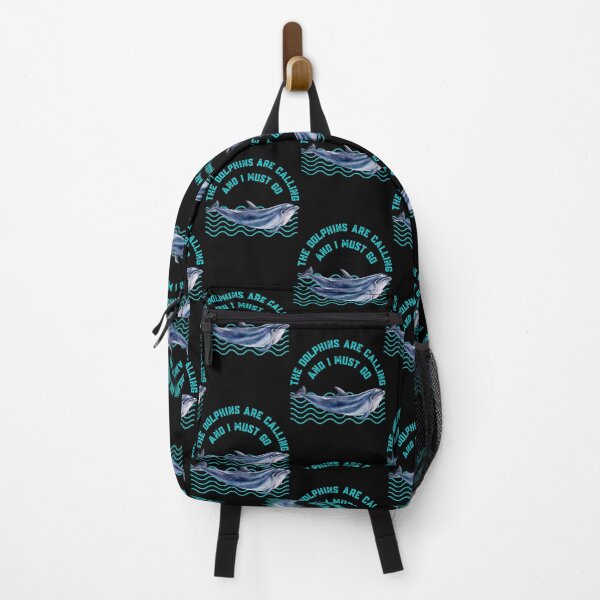 Item preview, The Dolphins Are Calling and I Must Go Dolphin Lovers Gift designed and sold by ishanbaghda.