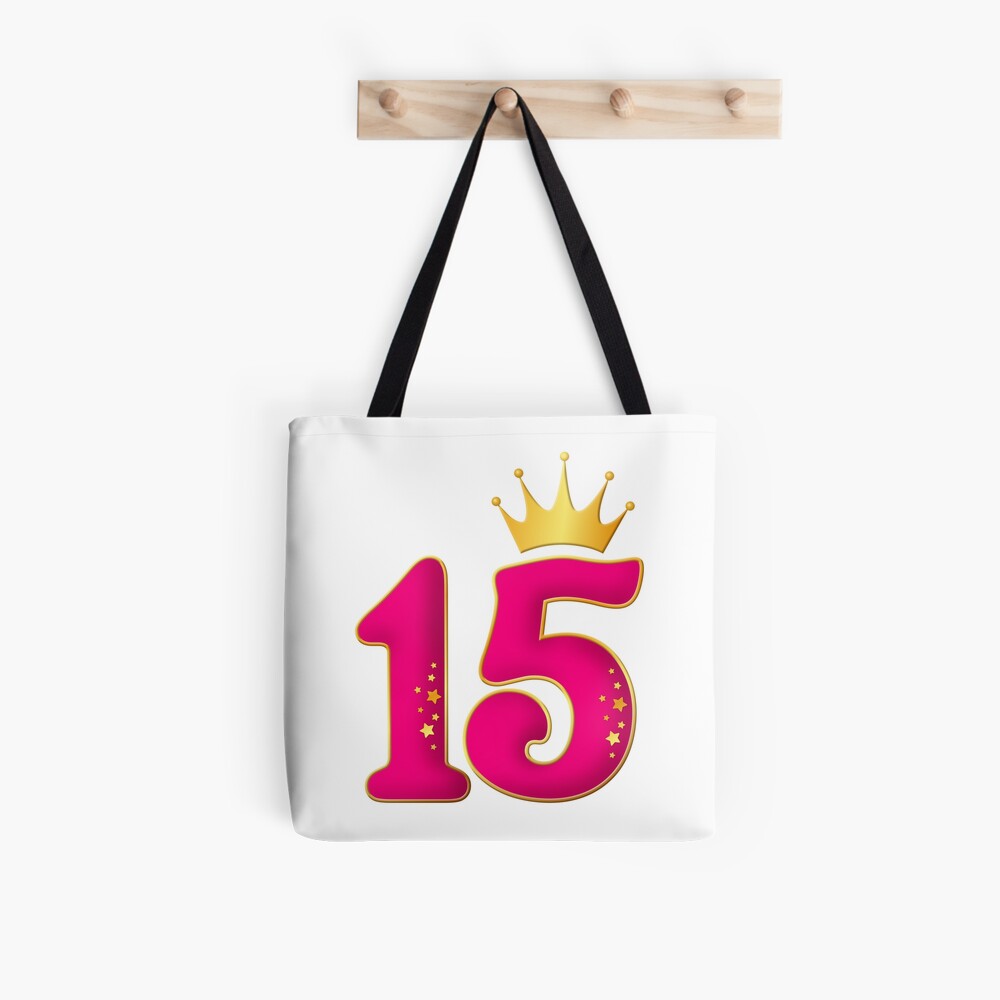 Bolsa de tela cumpleaños niña 10 años