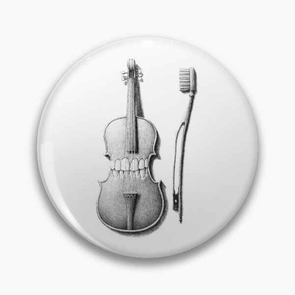 Item preview, Violin toothbrush designed and sold by guaka-molly.