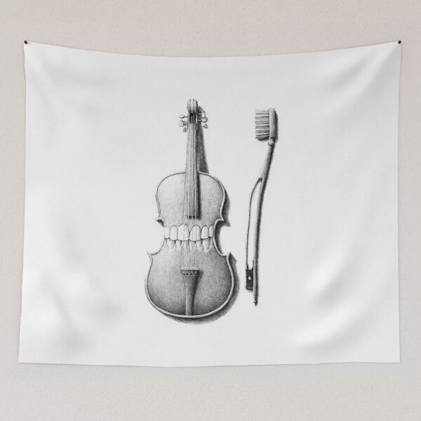 Item preview, Violin toothbrush designed and sold by guaka-molly.
