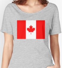 Flag of Canada - authentic version Women's Relaxed Fit T-Shirt