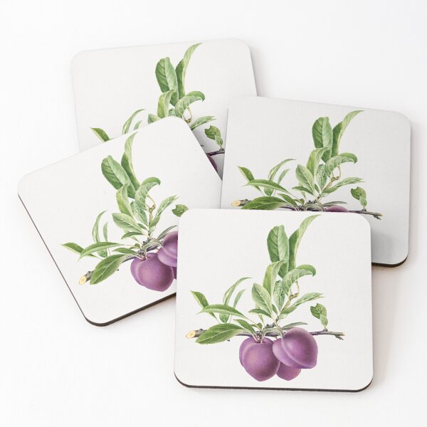 Item preview, Delicious purple plum in a branch designed and sold by JhinSW.