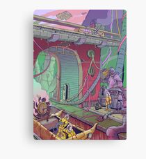 City Depths Canvas Print
