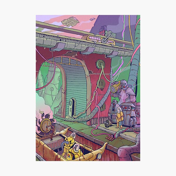 City Depths Photographic Print
