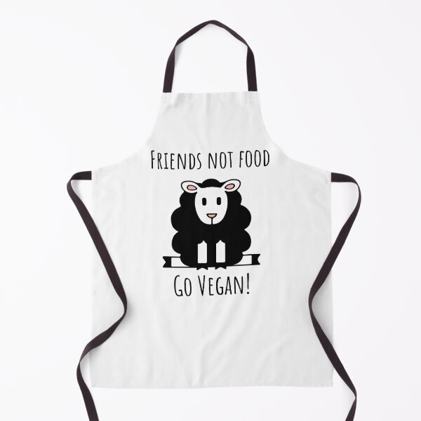 Item preview, Friends not food Go Vegan! designed and sold by FabulousBites.