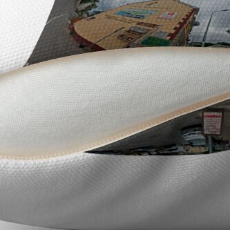 Alternate view of Carrick Crossroads, Donegal - Sky In Throw Pillow