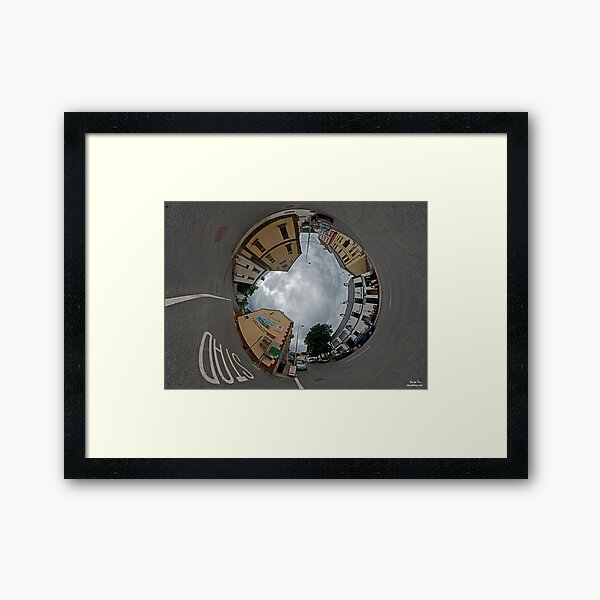 Carrick Crossroads, Donegal - Sky In Framed Art Print