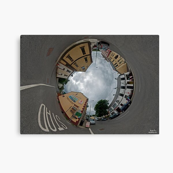 Carrick Crossroads, Donegal - Sky In Canvas Print