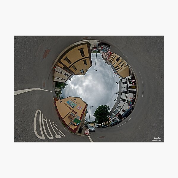 Carrick Crossroads, Donegal - Sky In Photographic Print