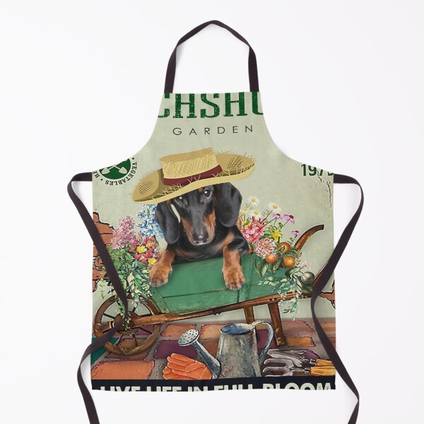 Item preview, Dachshund Garden - Live Life In Full Bloom designed and sold by Clitus.