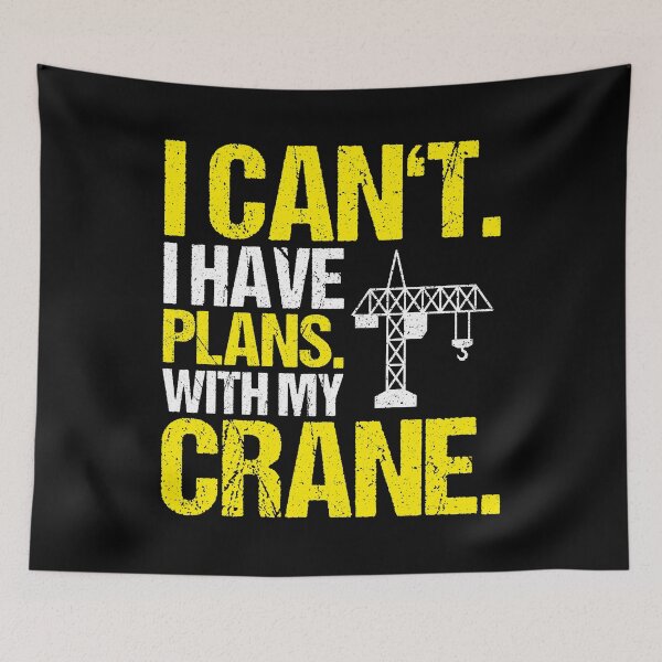 Item preview, Crane Operator Crane Driver Heavy Equipment designed and sold by Krautshirts.