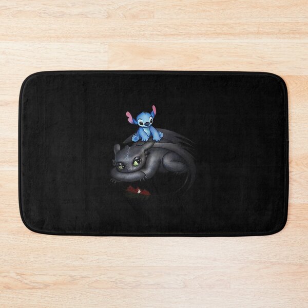 Item preview, Stitch Sitting On Toothless Funny  designed and sold by zatannaedens.