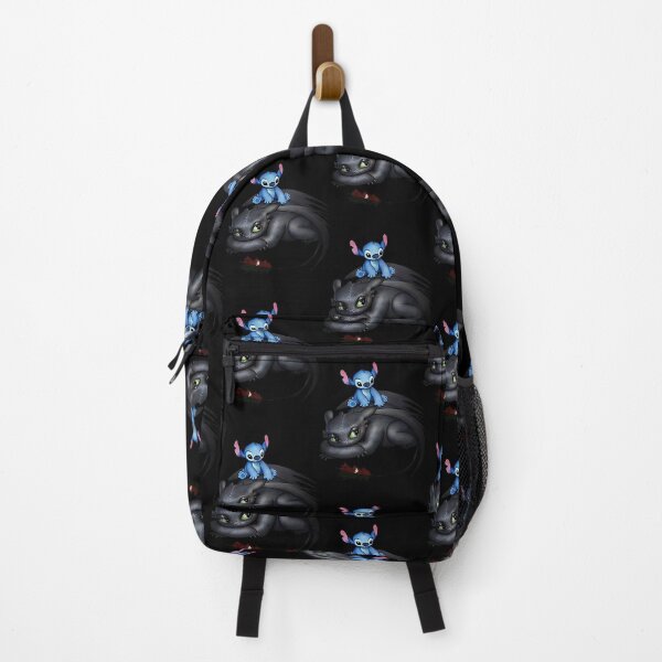 Item preview, Stitch Sitting On Toothless Funny designed and sold by zatannaedens.