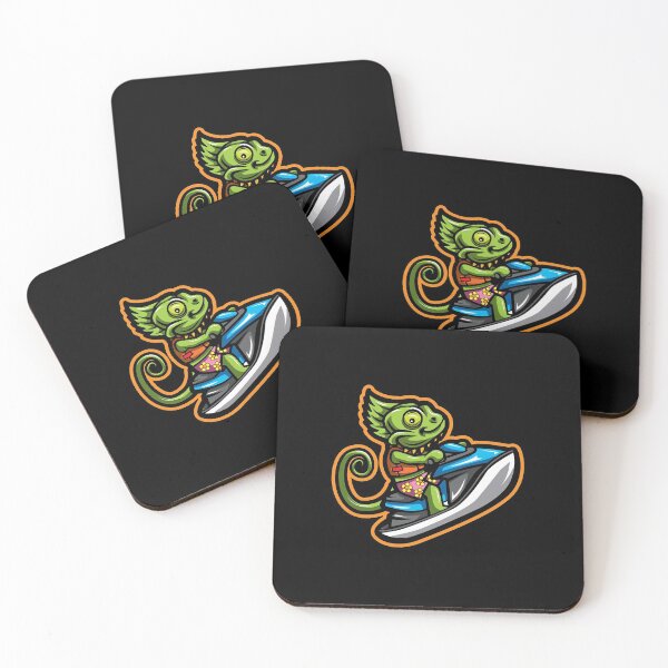 Item preview, Jet Ski Chameleon  designed and sold by olacassandra.