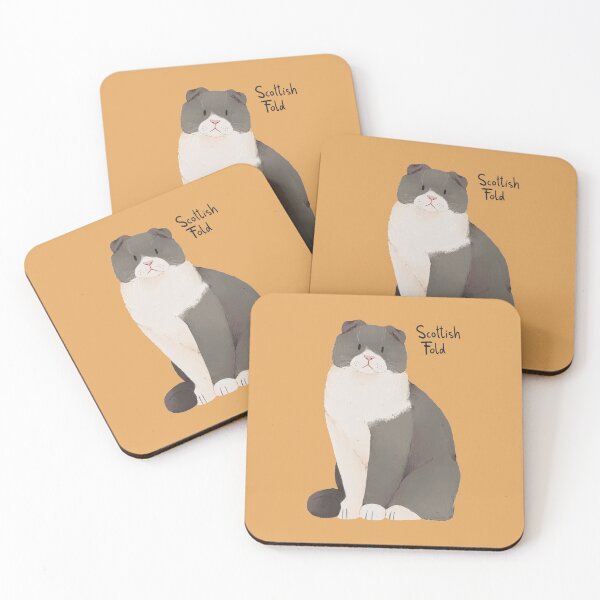 Item preview, Scottish Fold Illustration designed and sold by xxmoon04xx.