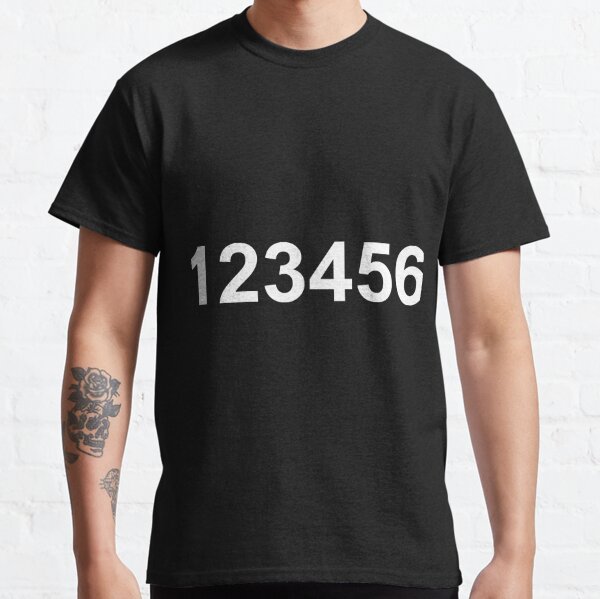 123456  Classic T-Shirt