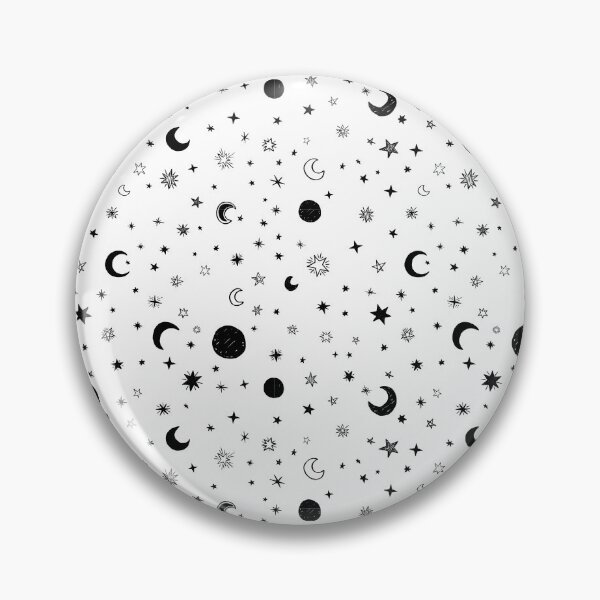 Item preview, Hand drawn Moon, Sun and Stars pattern designed and sold by DesignMonster.
