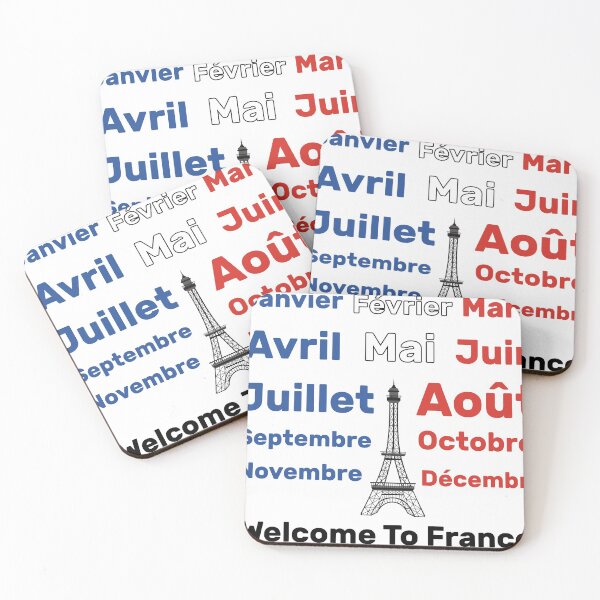Item preview, The Months Of The Year In French - Welcome To France designed and sold by medbdj.