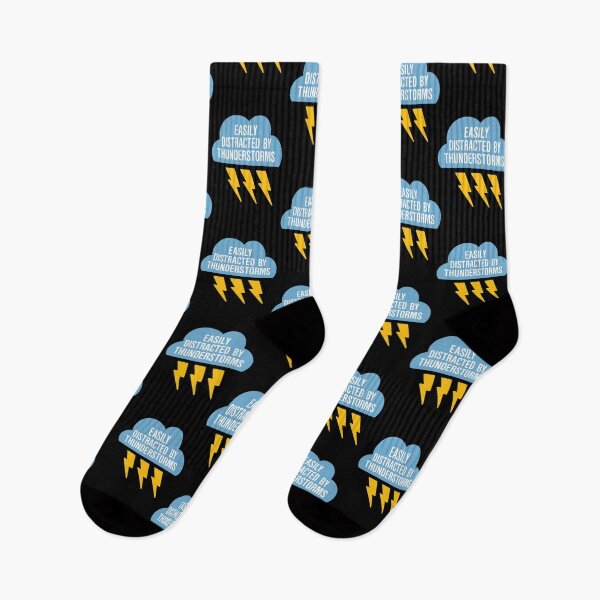 Item preview, Easily Distracted By Thunderstorms  designed and sold by jaiydendic.