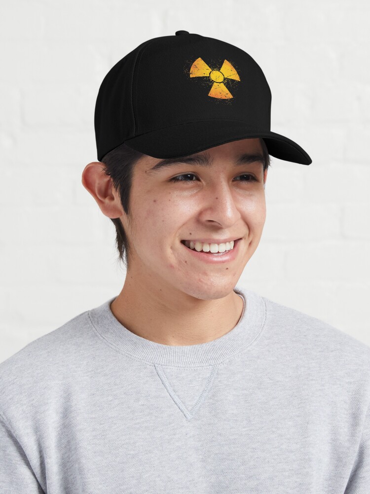 Radioactive Atomic Nuclear Symbol Cap for Sale by quark