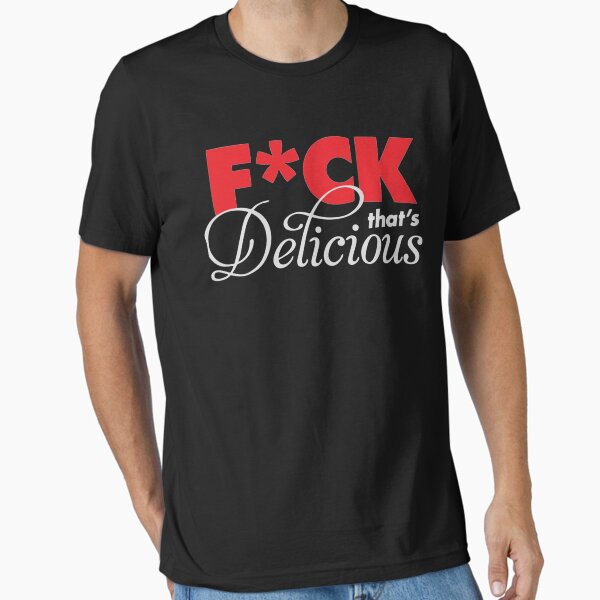 Item preview, F*ck Thats Delicious Red Color designed and sold by Christmantvp.