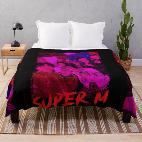 Item preview, SuperM Kpop Group Members Purple Korean Kpop RGB Color Design designed and sold by Piosenka Art.