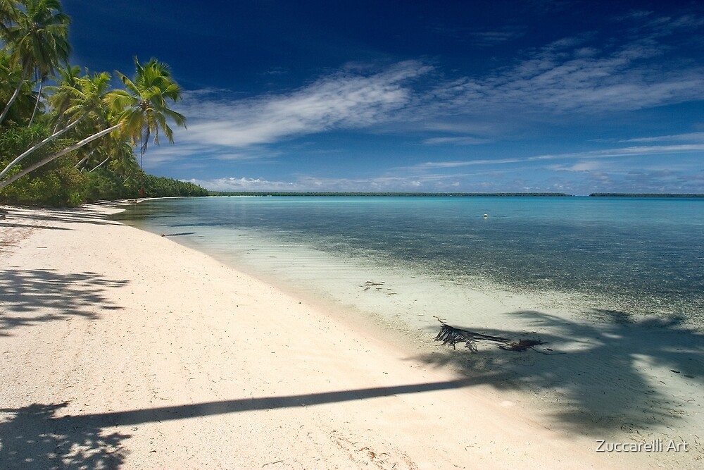 "And Atoll Shoreline Pohnpei, Micronesia" by Alex Zuccarelli Redbubble